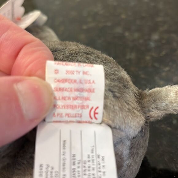 2002 Cheddar the Mouse Ty Beanie Baby . Size 6” - Picture 9 of 9